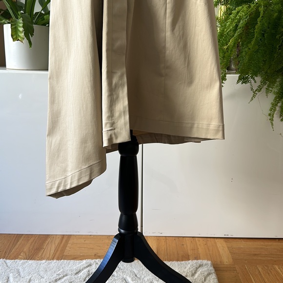 NWT Banana Republic Asymmetrical Trench Dress XS - Picture 3 of 9
